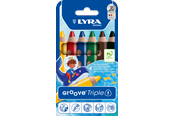 Artykuly Artystyczne & Rzemieslnicze - Lyra Groove Triple 1 6 pcs - 1-3831060
