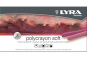 Artykuly Artystyczne & Rzemieslnicze - Lyra Polycrayons Soft in box 12 pcs - 1-5651120