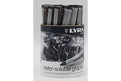 Artykuly Artystyczne & Rzemieslnicze - Lyra Crayon Graphite Pot 24 pcs  8x 2B 8x 6B 8x 9B - 1-5623240