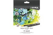Przybory do pisania i rysowania - Lyra Aqua Brush Duo Marker 12 pcs - 1-6521120