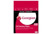 Artykuly Artystyczne & Rzemieslnicze - Daler-Rowney Georgian Oil Paper Pads 12 Sheets 290G 16x12" - 16-403612200