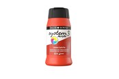 Artykuly Artystyczne & Rzemieslnicze - Daler-Rowney System3 500 ml Cadmium Scarlet Hue - 16-129500511