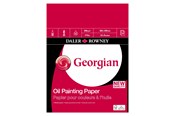 Artykuly Artystyczne & Rzemieslnicze - Daler-Rowney Georgian Oil Paper Pads 12 Sheets 290G 12x9" - 16-403611700