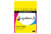 Artykuły Artystyczne & Rzemieślnicze - Daler-Rowney System3 Acrylic Pad 20 Sheets 230G A5 - 16-403600500