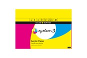 Artykuly Artystyczne & Rzemieslnicze - Daler-Rowney System3 Acrylic Pad 20 Sheets 230G A2 - 16-403600200