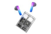 Sluchawki, zestaw sluchawkowy - Joyroom TWS JR-TC1 IceLens Series wireless headphones with LED lights - black - JR-TC1_B