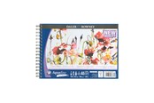 Artykuly Artystyczne & Rzemieslnicze - Daler-Rowney Aquafine CP Travel Book 12 Sheets 300G A5 - 16-432250500