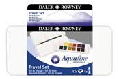 Artykuly Artystyczne & Rzemieslnicze - Daler-Rowney Aquafine Watercolour Travel Set 12 col - 16-131900001