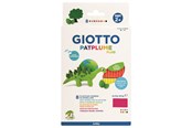 Materialy hobbystyczne - Giotto Patplume Fluo Col. 8x33G - 11-513200