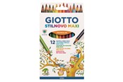 Przybory do pisania i rysowania - Giotto Stilnovo Maxi 12 pcs BL - 11-225900