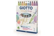 Przybory do pisania i rysowania - Giotto Turbo Soft Brush Pastel Colours 10 pcs BL - 11-426900