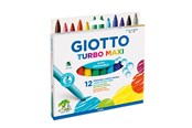 Przybory do pisania i rysowania - Giotto Turbo Maxi 12 pcs BL - 11-076200