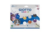 Przybory do pisania i rysowania - Giotto Make Up Face Paint Metallic 6x5 ml BL - 11-476400
