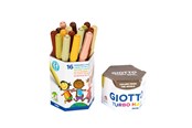 Przybory do pisania i rysowania - Giotto Turbo Maxi Skin Tones Pot 16 pcs - 11-527700