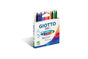 Przybory do pisania i rysowania - Giotto Cera Wax Crayons 12 pcs BL - 11-281200