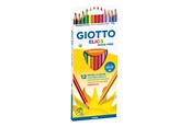 Przybory do pisania i rysowania - Giotto Elios Tri Wood free 12 pcs - 11-275800