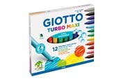 Przybory do pisania i rysowania - Giotto Turbo Maxi 12 pcs - 11-454000