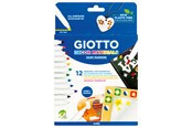 Przybory do pisania i rysowania - Giotto Decor Materials Paint Markers 12 pcs BL - 11-453400