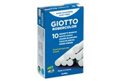 Przybory do pisania i rysowania - Giotto Robercolor Chalks White Box 10-pack - 12-538700