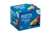 Przybory do pisania i rysowania - Giotto Robercolor Chalks Assortd col. Box 100-pack - 12-539000