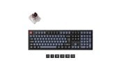 Klawiatura - Keychron K10 Pro QMK/VIA Wireless RGB Hot Swap K Pro Brown - Klawiatura gamingowa - Nordycki - Czarny - K10P-H3P-BO