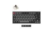 Klawiatura - Keychron Lemokey P1 Pro - Klawiatura gamingowa - bez bloku numerycznego - Nordycki - Czarny - P1P-M3-BO