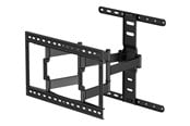 Uchwyty ścienne, uchwyty AV i meble AV - Deltaco Office ARM-0258 - Ultra-Slim mounting kit - full-motion - for LCD TV / curved LCD TV - black - Max 60 kg - recommended for 75" - ARM-0258-B