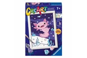 Kreatywne gry - Ravensburger CreArt Paint by Number - Axolotl - 255542