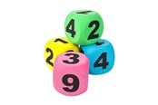 Zabawy w ogrodzie - Play Out Foam Dice 10cm - 68686Z