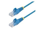 Kabel sieciowy - StarTech.com patch cable - blue - Niebieski - 0.25m - N6PAT25CMBLS