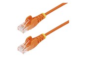 Kabel sieciowy - StarTech.com patch cable - orange - Pomarańczowy - 0.25m - N6PAT25CMORS