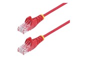 Kabel sieciowy - StarTech.com patch cable - red - Czerwony - 0.25m - N6PAT25CMRDS