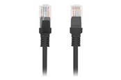 Kabel sieciowy - Lanberg patch cable - 30 m - black RAL 9004 - Czarny - 30m - PCU5-10CC-3000-BK