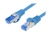 Kabel sieciowy - Lanberg patch cable - 1.5 m - grey RAL 5012 - Szary - 1m - PCF6A-10CC-0150-B