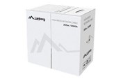 Kabel sieciowy - Lanberg bulk cable - 305 m - pantone cool grey 5C - Szary - 305m - LCU6-12CU-0305-S