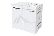 Kabel sieciowy - Lanberg bulk cable - 305 m - pantone cool grey 5C - Szary - 305m - LCU5-12CU-0305-S