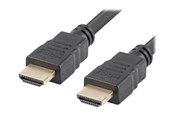 Kabel wyświetlacza - Lanberg HDMI cable with Ethernet - 50 cm - CA-HDMI-11CC-0005-BK