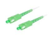 Kabel sieciowy - Lanberg patch cable - 10 m - 10 m - white - Biały - 10m - FO-SASA-SS21-0100-WH