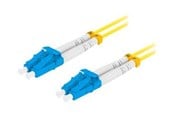 Kabel sieciowy - Lanberg patch cable - 1 m - 1 m - yellow - Żółty - 1m - FO-LULU-SD11-0010-YE