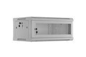 Szafa rack - Lanberg WF01-6404-23S - 4U -Wall Mount Rack Cabinet - WF01-6404-23S