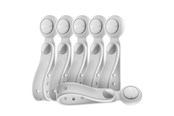 Telefon - Inne akcesoria - Joyroom R-ZS422 Cable Organizer Silicone Headband with Magnet Set of 6 - White - JR-ZS422_W