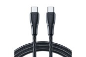 Kabel USB - Joyroom S-A11 Surpass cable 60W USB-C - USB-C 0.25m - black - S-A11 C-C 60W 0.25m black