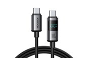 Kabel USB - Joyroom  S-A16 Pro Prism Series 3A USB-A - Lightning Cable with Display 1.2m - Black - S-A16 PRO_CC