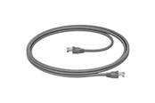 Kabel sieciowy - Logitech Cat5e Kit - patch cable - graphite - Szary - 3m - 952-000072