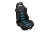 Fotel gamingowy - Next Level Racing ERS3 Hypercool Ventilated Sim Racing Seat (Fabric & Mesh) Miejsce do symulacji wyścigów - Czarny - 150 kg - NLR-E063