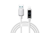 Kabel USB - Joyroom S-A55 StarFlight 3A USB-A - Lightning cable 1.2m - white - S-A55 A-L 3A 1.2m white