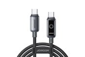 Kabel USB - Joyroom S-A55 StarFlight cable 100W USB-C - USB-C 1.2m - black - S-A55 C-C 100W 1.2 black