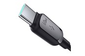 Kabel USB - Joyroom Multi-Color Series A14 USB-C / USB-C 60W Cable 1.2 m - Black - S-CC100A141B