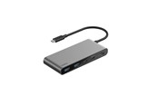 Stacja dokująca - Belkin Connect 7-in-1 USB-C Hub with Dual USB-C Ports - Silver - AVC023HQSGY