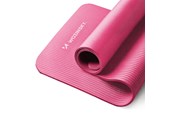 Sport i fitness - Wozinsky exercise mat 181 x 63 x 0.9 cm thick gymnastic yoga mat pink - 5907769300417